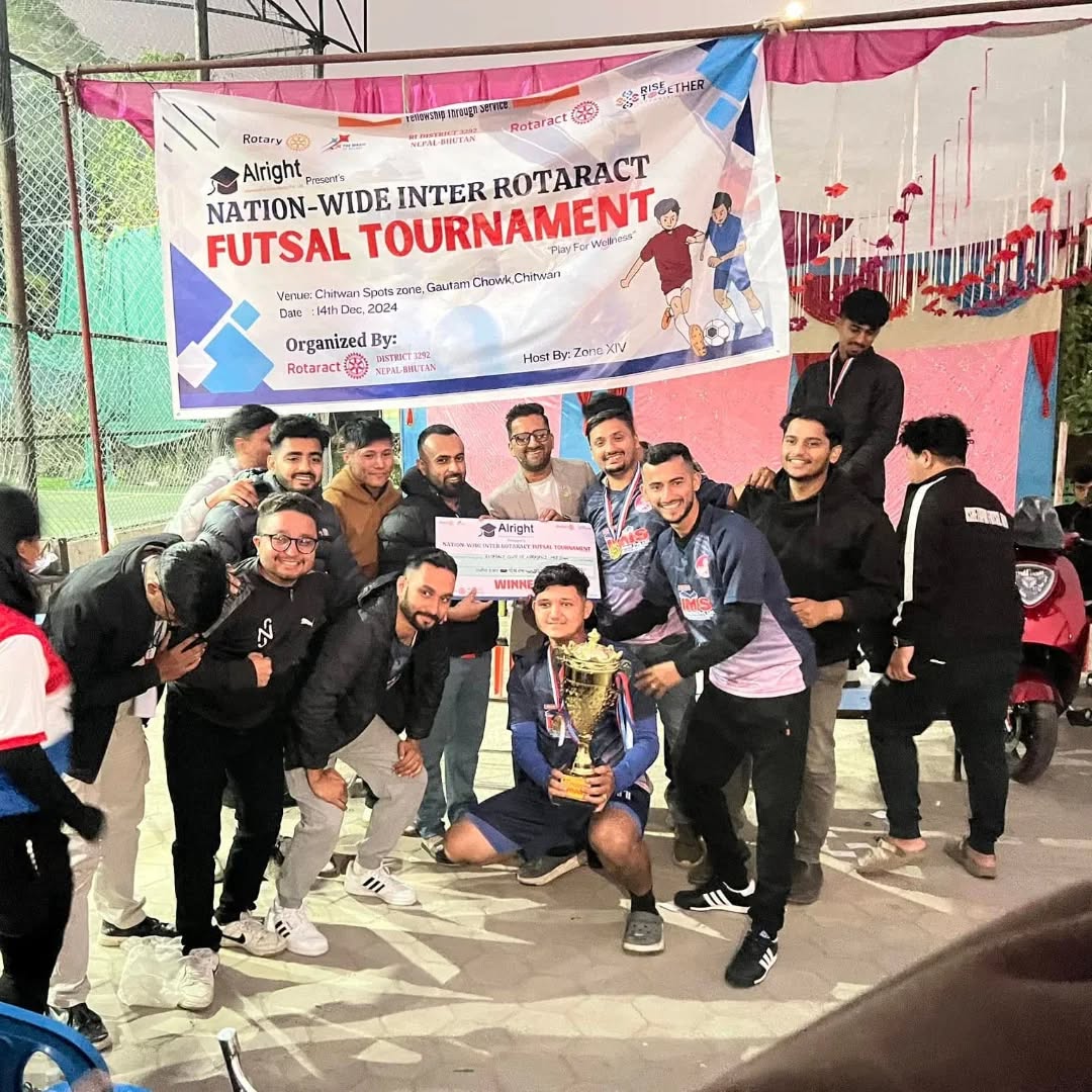 Rotaract futsal tournament
